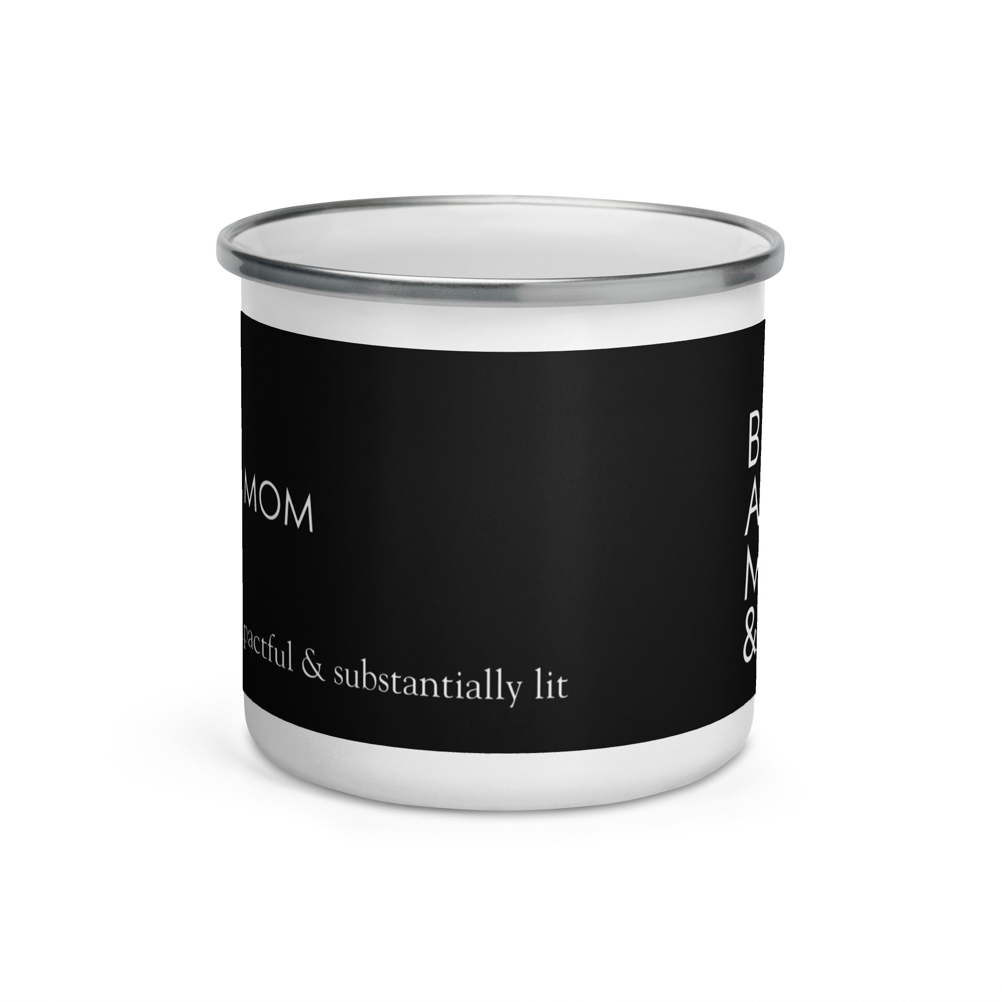 BAM Company Spill the Tea Enamel Mug